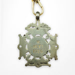 Vintage English Sterling Medallion Necklace