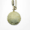 Vintage English Sterling Cycling Medal Necklace