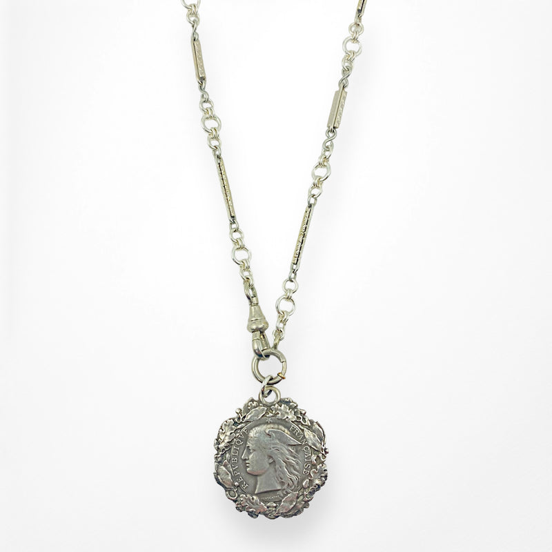 Priyadarshini Antique Silver Necklace Set 01929B02236 – Priyadarshini